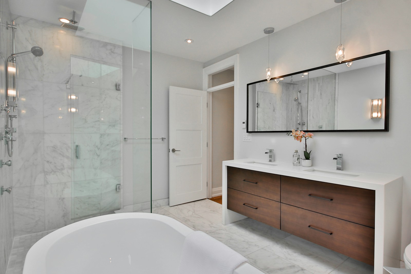 Modern bathroom installation